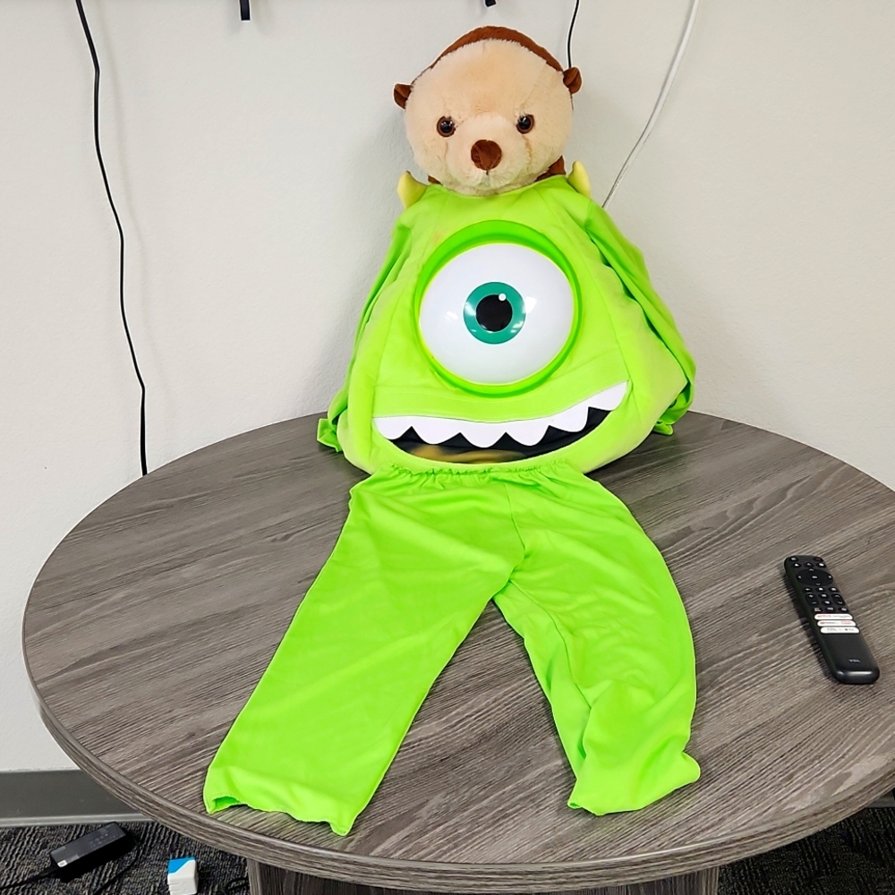 Kids Mike Wazowski costume for 2-3 year old kids
